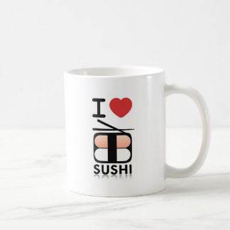 I Love Sushi Coffee Mug