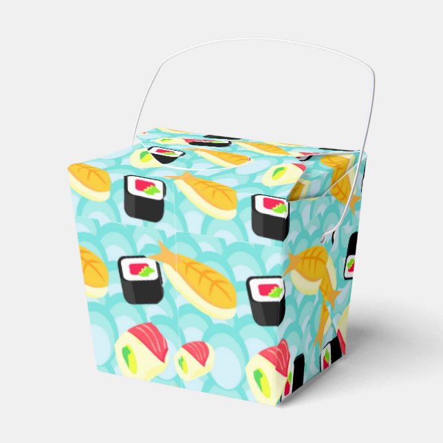 I love Sushi Favour Box (Front Side)