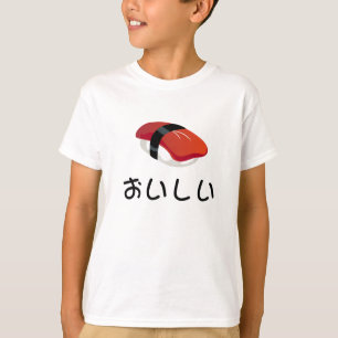 I Love Sushi Kid's T Shirts