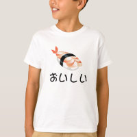 I Love Sushi Kid's T Shirts