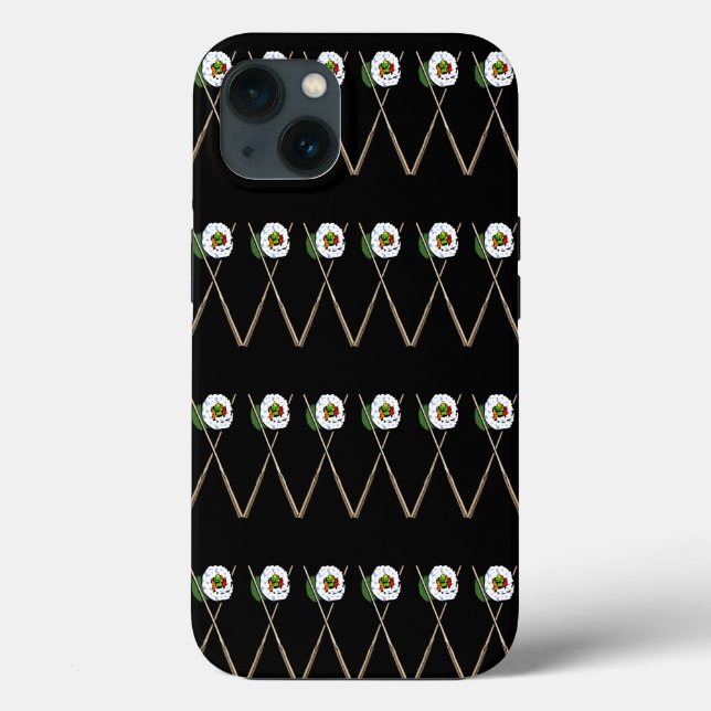 I Love Sushi Phone Case (Back)