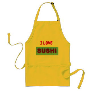 I love Sushi Standard Apron