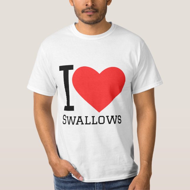 I love swallows T-Shirt (Front)