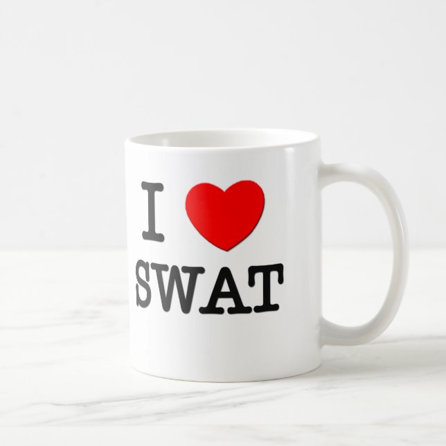 I Love Swat Coffee Mug (Right)