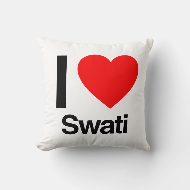 i love swati cushion (Front)