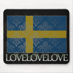 I love Sweden Cool Mouse Mat