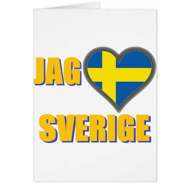 I Love Sweden (Jag Älskar Sverige) (Front)
