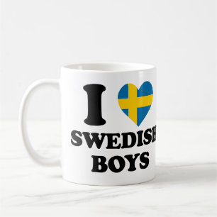 I love Swedish Boys Coffee Mug