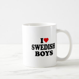 I Love Swedish Boys I Heart Swedish Boys Coffee Mug
