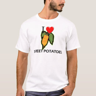 I Love Sweet Potatoes T-Shirt