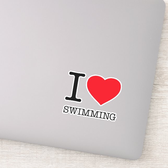 I LOVE SWIMMING (Detail)