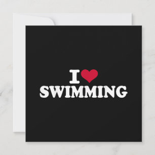 I love swimming