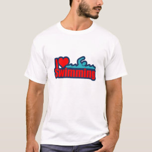 I Love Swimming T-Shirt