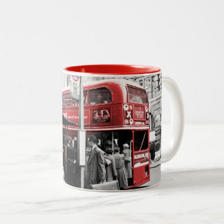 I love Swinging London Two-Tone Coffee Mug