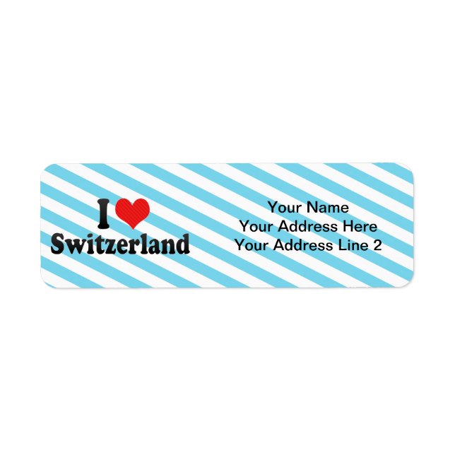 I Love Switzerland (Front)
