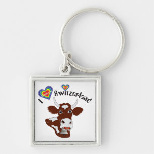 I love Switzerland Key Trailers Ring
