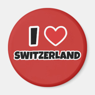 I love Switzerland Magnet