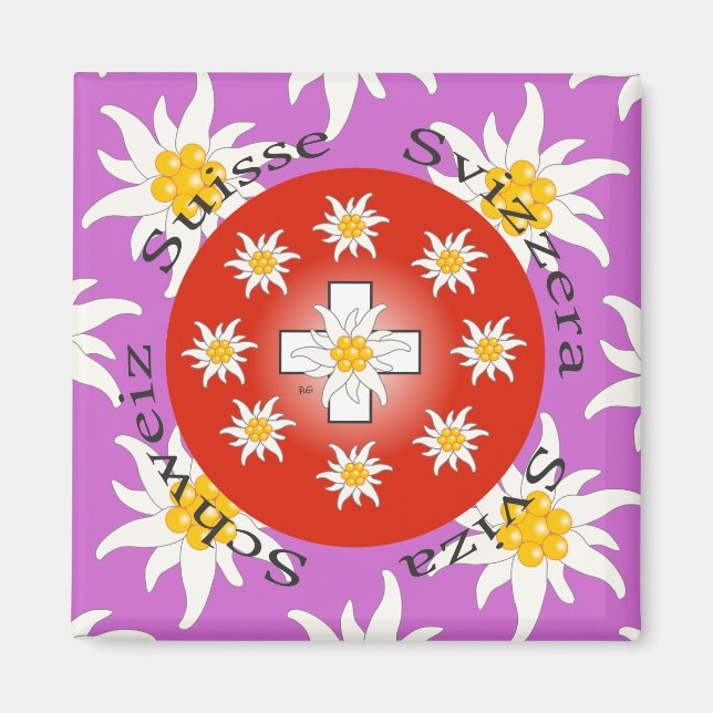 I love Switzerland Magnet (Front)