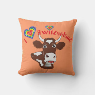 I love Switzerland pillow