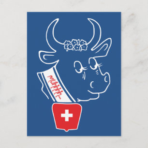 I love Switzerland postcard