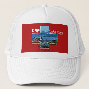 I love Switzerland Trucker Hat