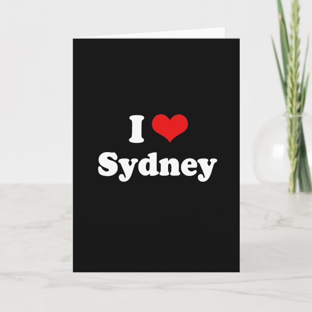 I LOVE SYDNEY HOLIDAY CARD (Front)
