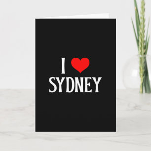 I Love Sydney I Heart Sydney Australia Oz Travel S Card