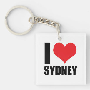 I love Sydney Key Ring