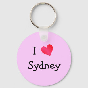 I Love Sydney Key Ring