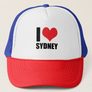 I love Sydney Trucker Hat