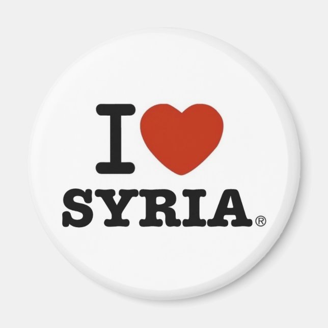 I Love Syria Magnet (Front)