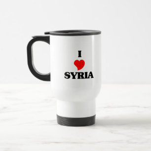 I Love Syria Travel Mug