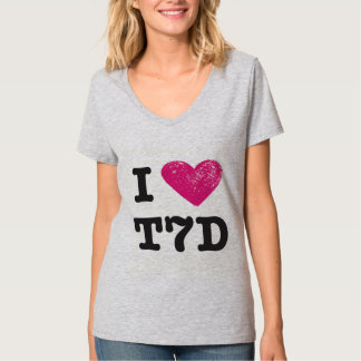 I love T7D Football shirt
