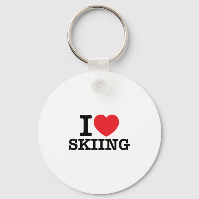 I love t key ring (Front)