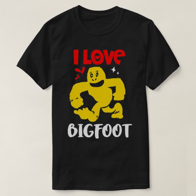 I Love  T-Shirt (Design Front)