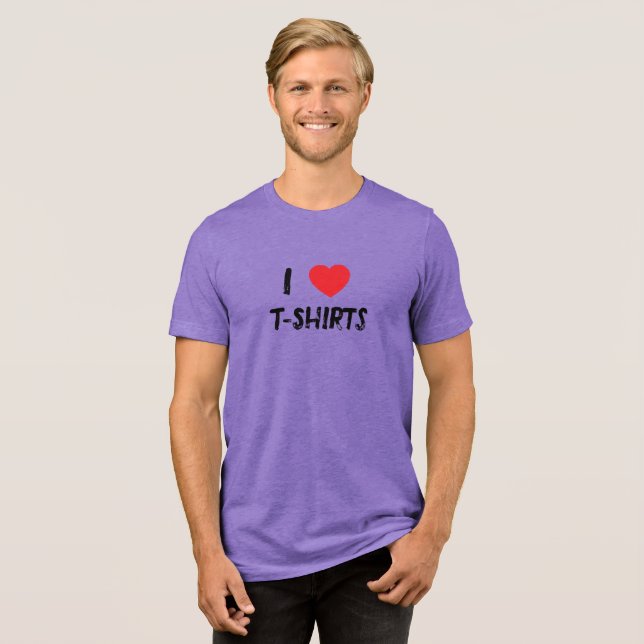 I Love T-Shirts T-Shirt (Front Full)