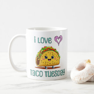 I Love Taco Tuesday Coffee Mug