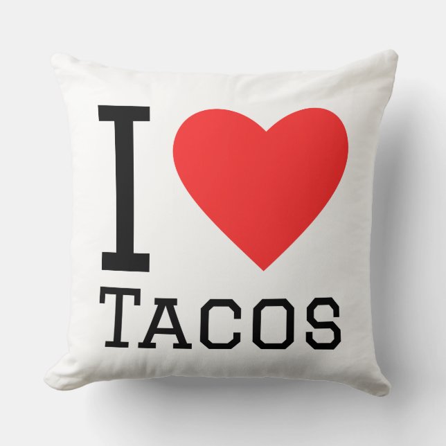 I love tacos cushion (Front)