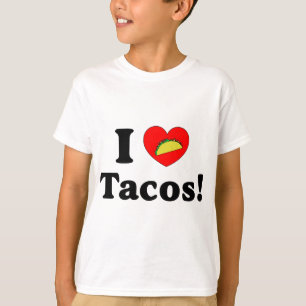 I Love Tacos Funny Taco Tuesday Lover T-Shirt