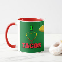 I Love Tacos Little Yellow Taco Truck