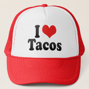 I Love Tacos Trucker Hat