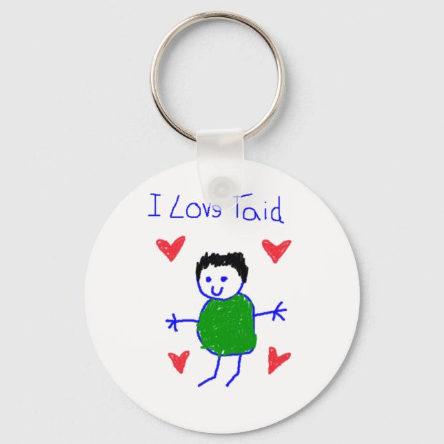 I Love Taid Key Ring (Front)
