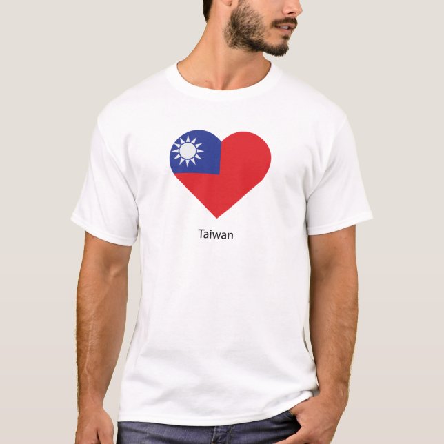 I Love Taiwan T-Shirt (Front)