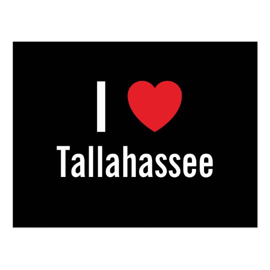 I love Tallahassee Postcard