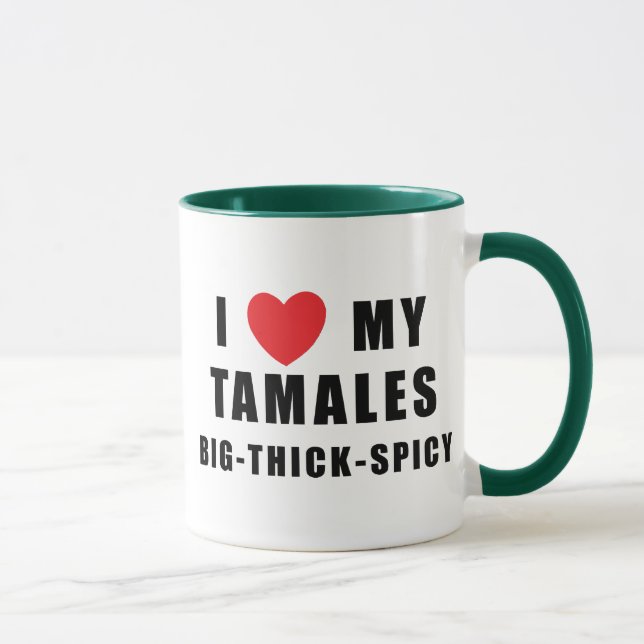 I Love Tamales Mug (Right)