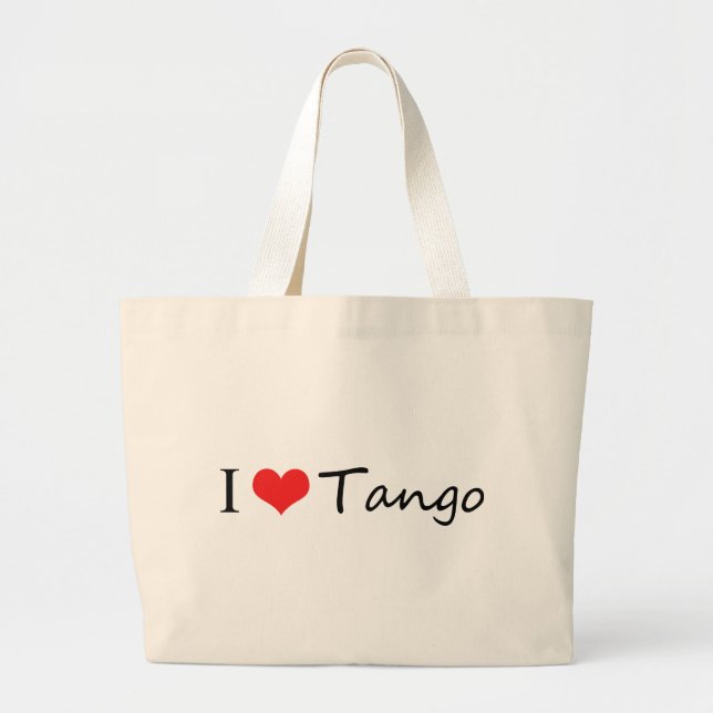 I love tango cool products! large tote bag (Front)