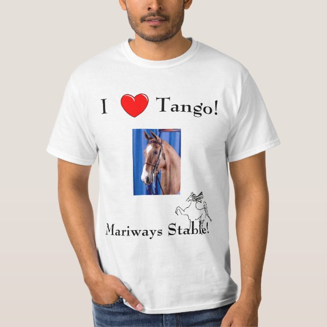 I Love Tango! T-Shirt (Front)