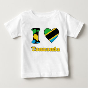 I love Tanzania Baby T-Shirt