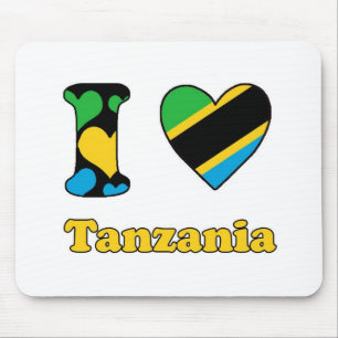 I love Tanzania Mouse Mat