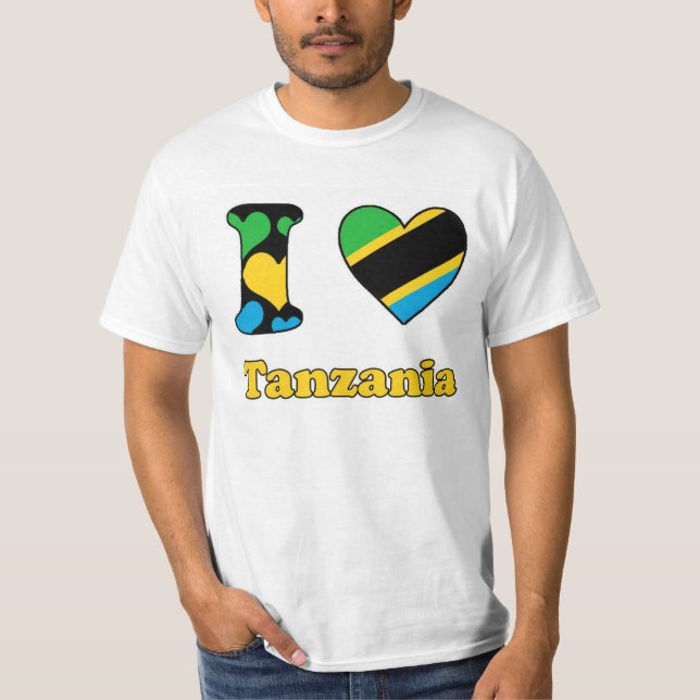 I love Tanzania T-Shirt (Front)